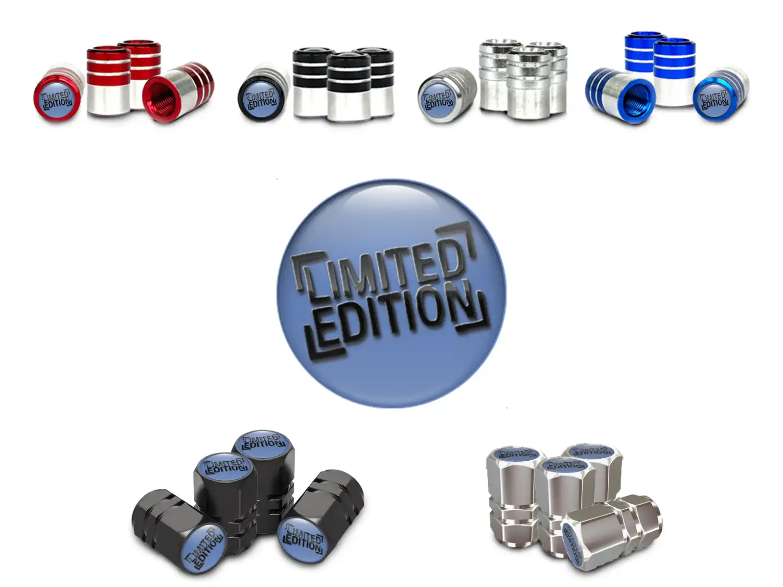 Tyres Valve Caps Motorcycle Tuning Style Design